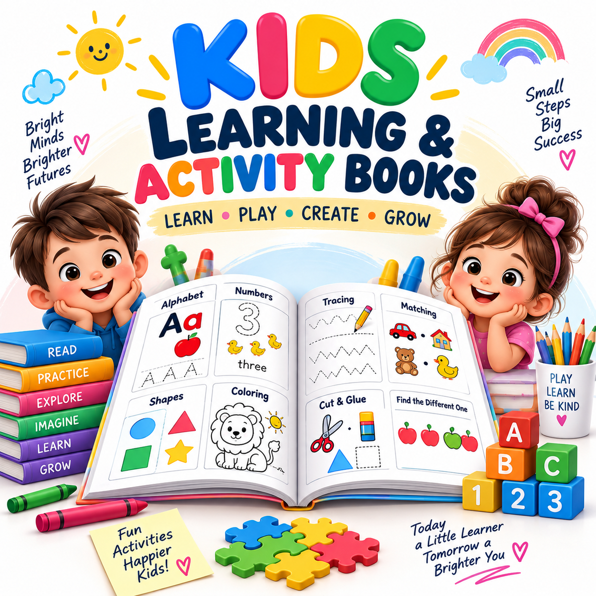 Kids Learning & Activity Books