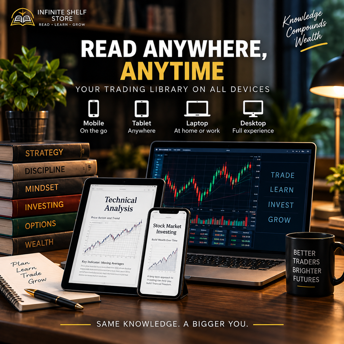 200+ Trading eBooks Mega Bundle – Complete Trader's Digital Library