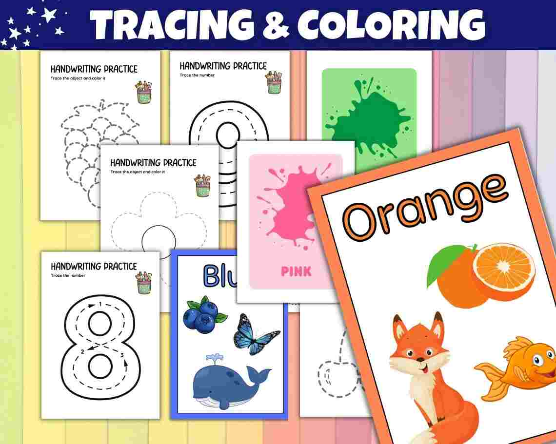 500+ Kids Learning Worksheets Mega Bundle – Preschool & Early Learning Activity Pack